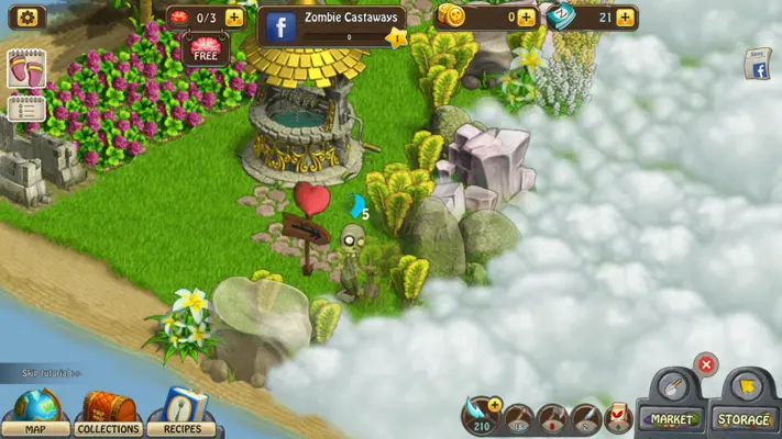 Zombie Castaways android App screenshot 2